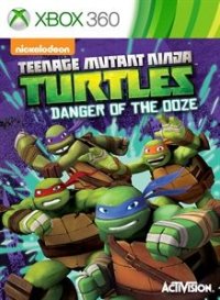 Teenage Mutant Ninja Turtles: Danger of the Ooze Playstation 3  box art